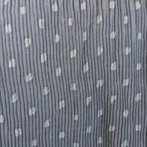 Pleated Dotted Casual Scarf